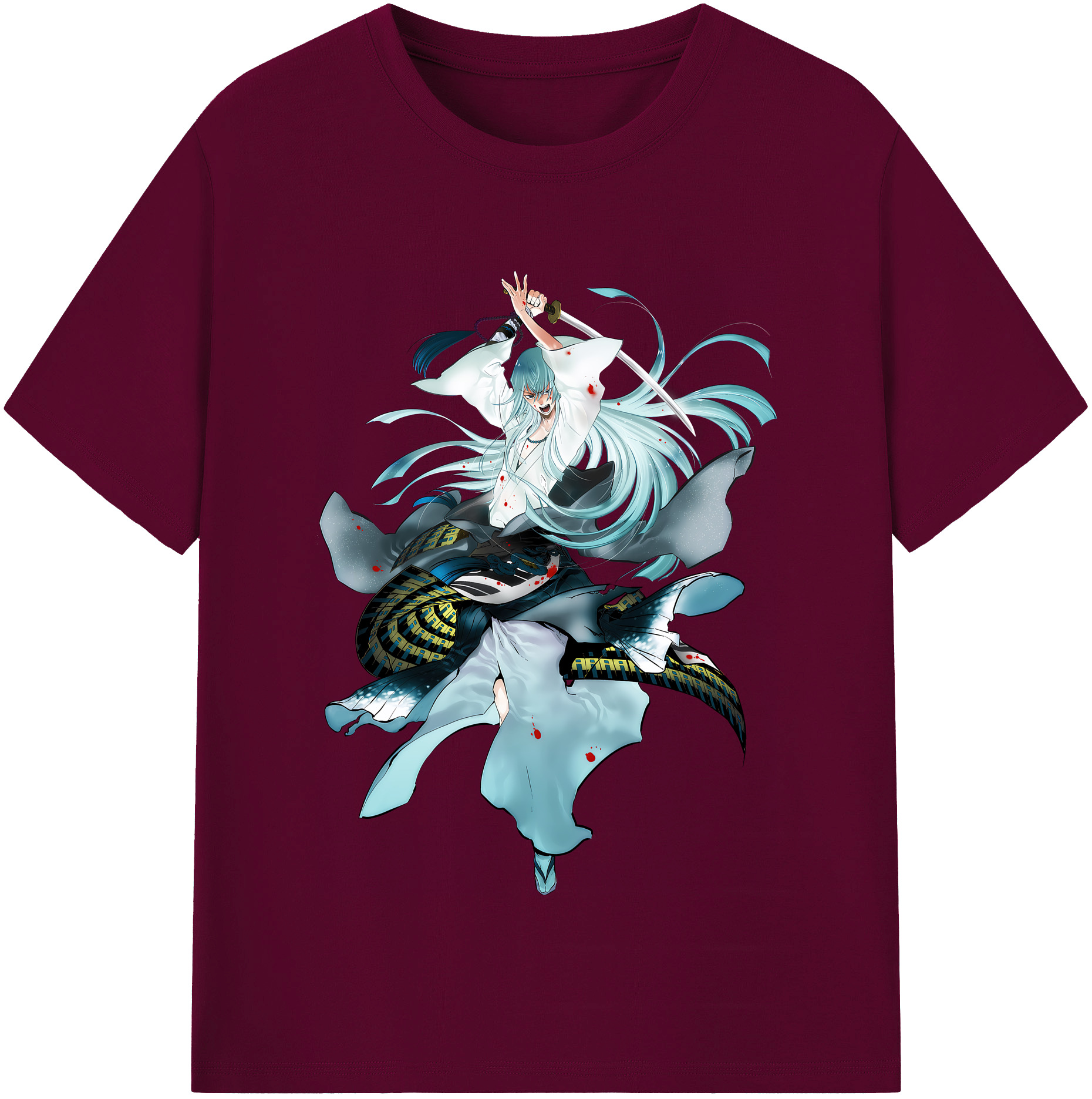 （画像用） 刀剣乱舞 Touken Ranbu レディースカジュアルプリントTシャツ（綿100％）